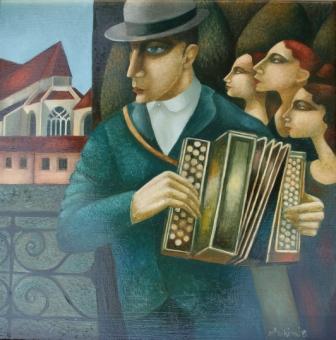 IAN MCWHINNIE - musician, paris